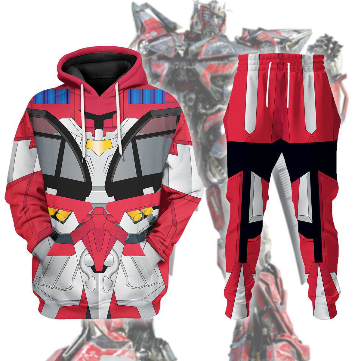 Sentinel Prime Costume Cosplay Hoodie Tracksuit