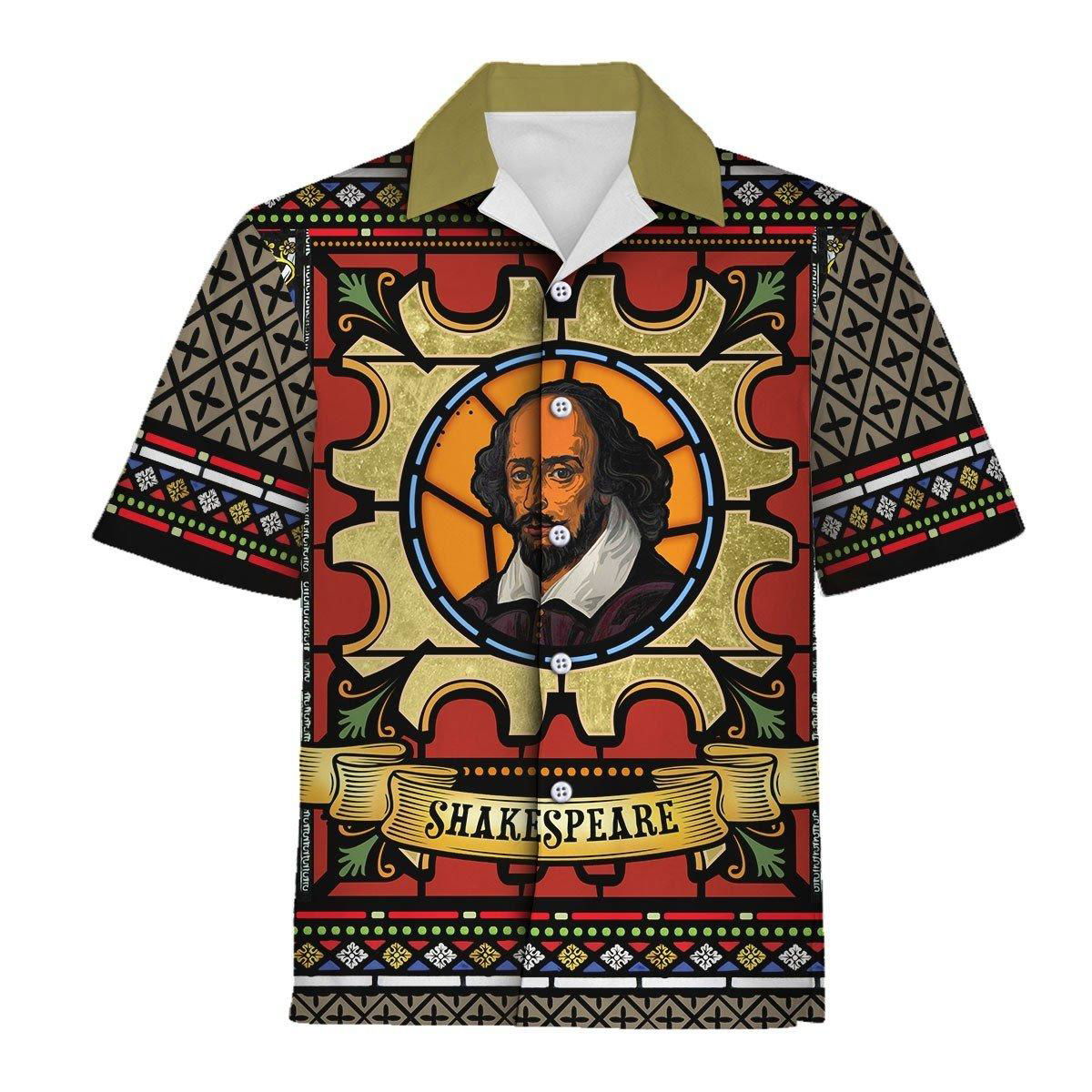 Shakespeare Custom Hawaiian Shirt