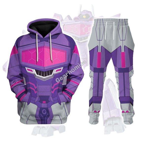 Shockwave Decepticons Costume Cosplay Hoodie Tracksuit