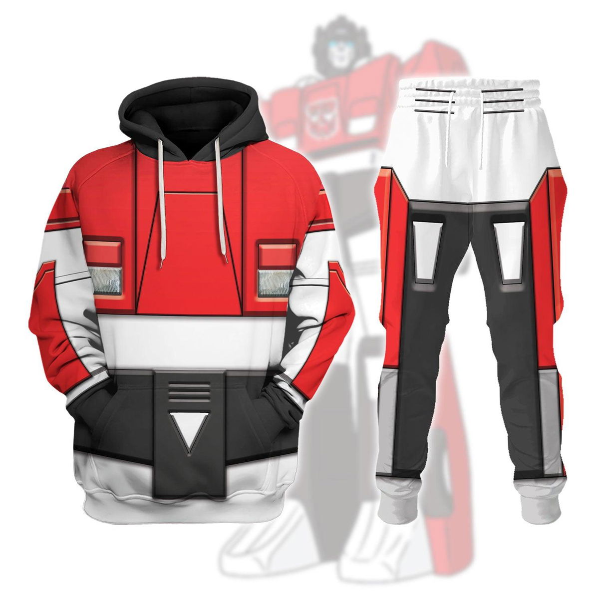 Sideswipe Costume Cosplay Hoodie Tracksuit