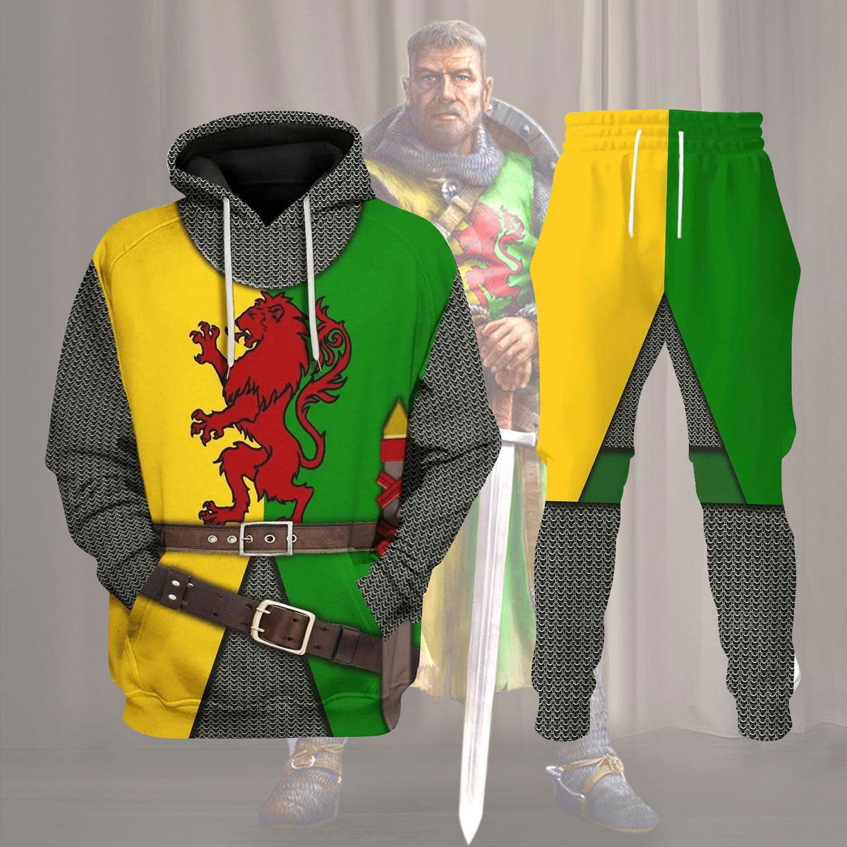 Sir William Marshal, 1st Earl of Pembroke Costume Hoodie Sweatshirt T-Shirt Tracksuit