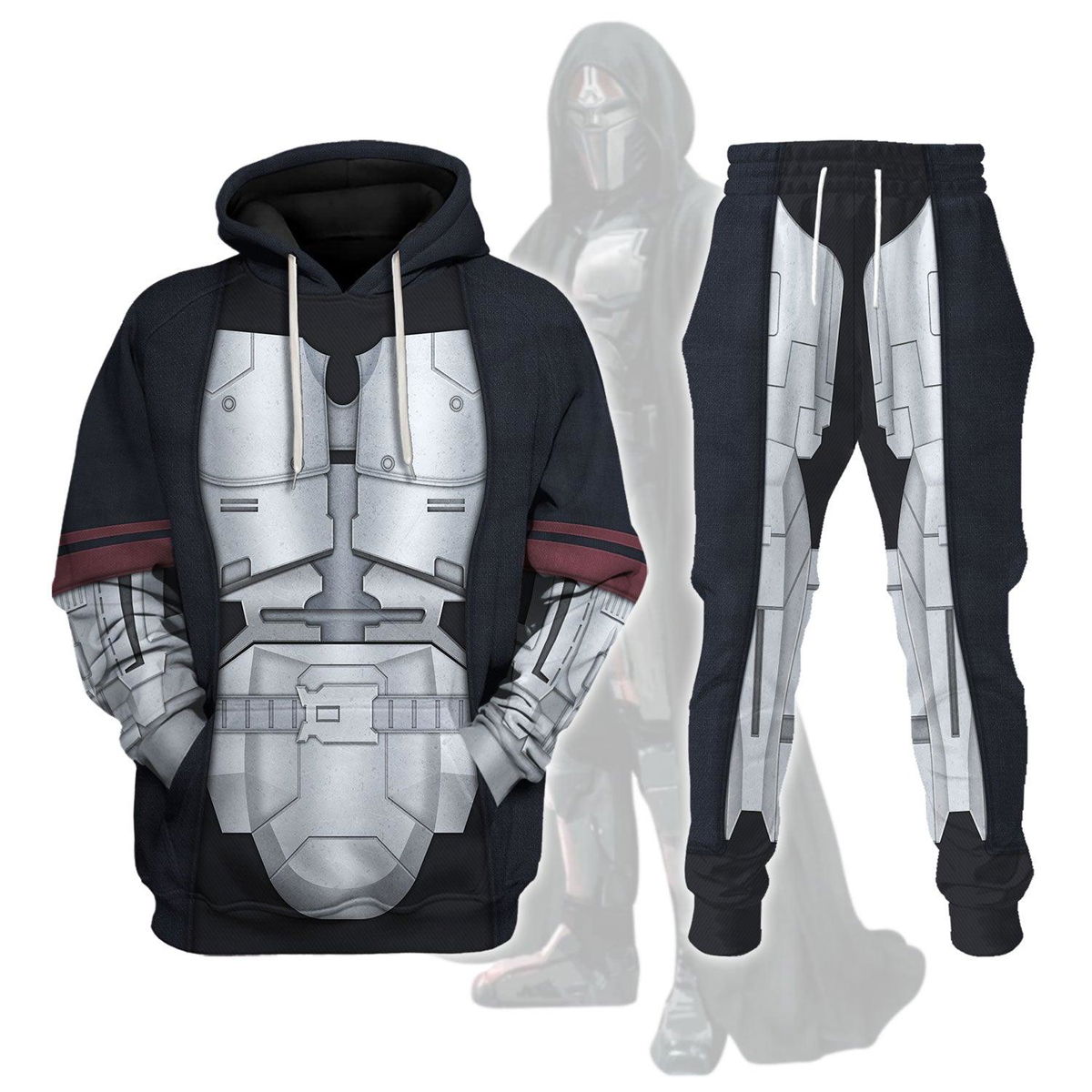 Sith Acolyte Armor Costume Hoodie Sweatshirt T-Shirt Sweatpants