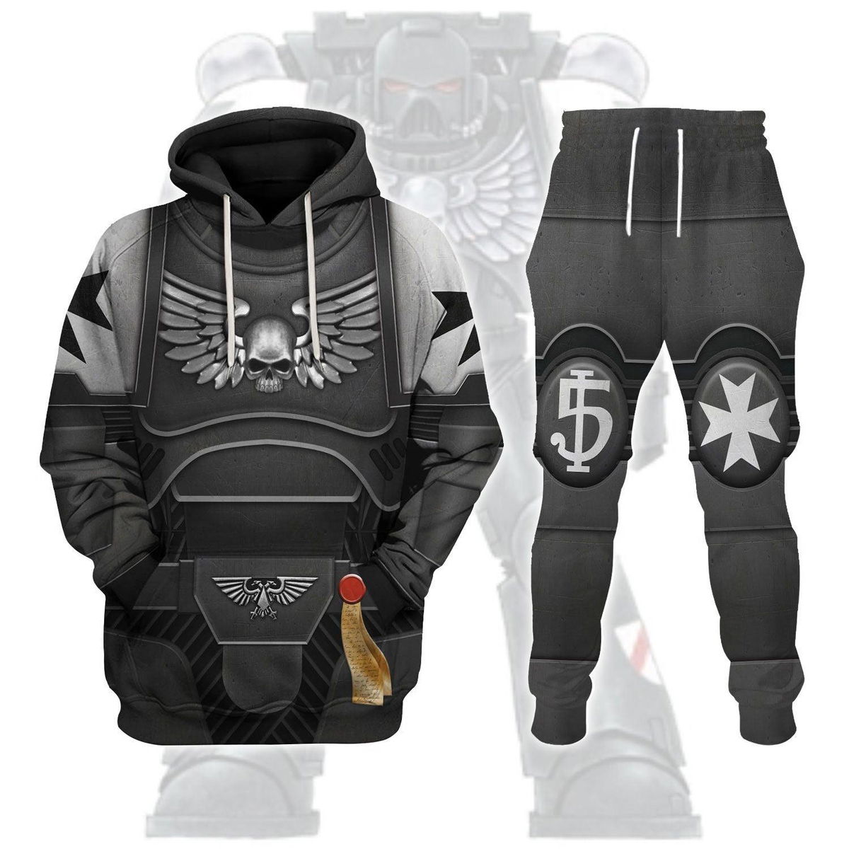 Space Marines Black Templars T-shirt Hoodie Sweatpants Cosplay