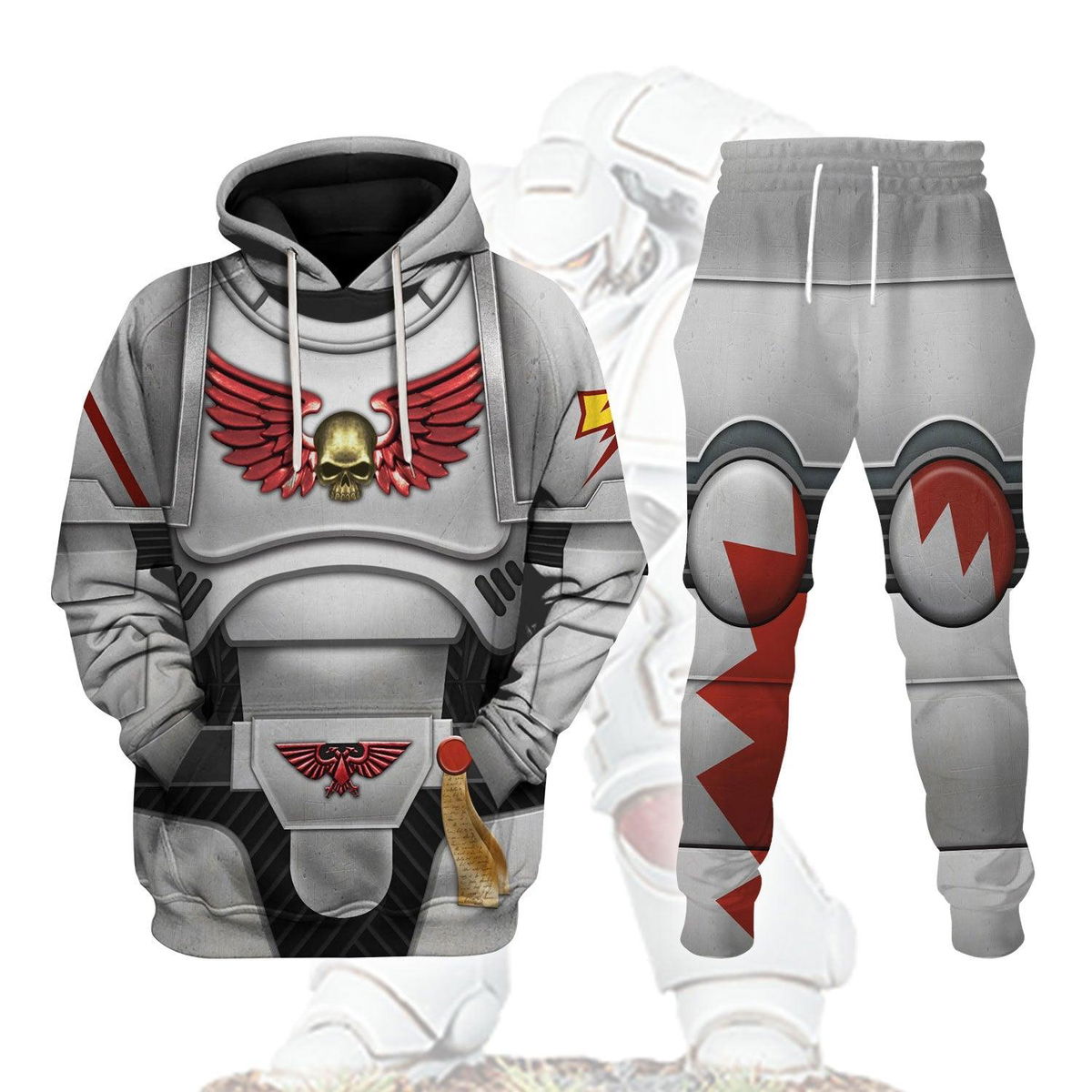 Space Marines White Scars T-shirt Hoodie Sweatpants Cosplay