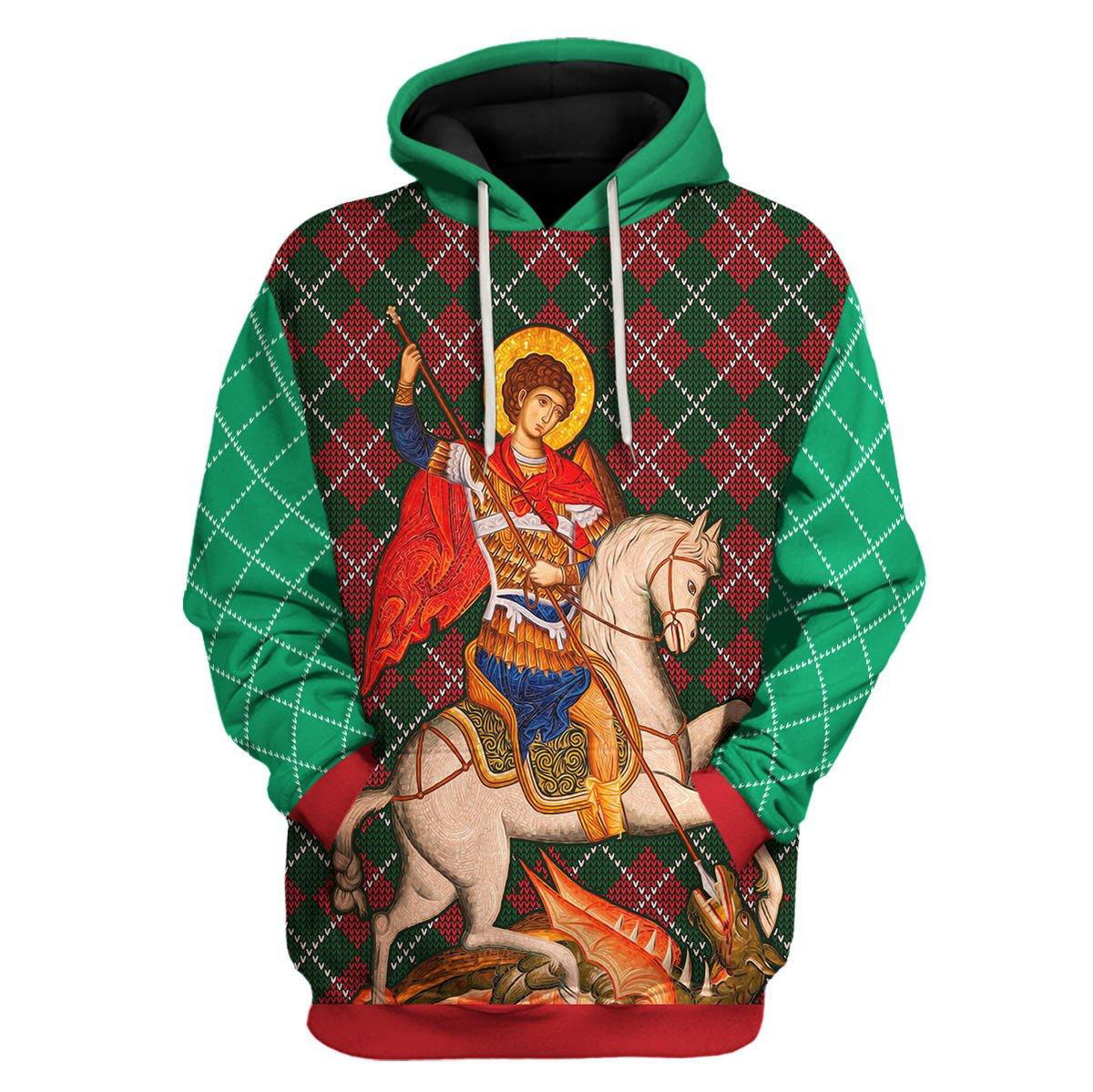 St. George Costume Hoodie Sweatshirt T-Shirt