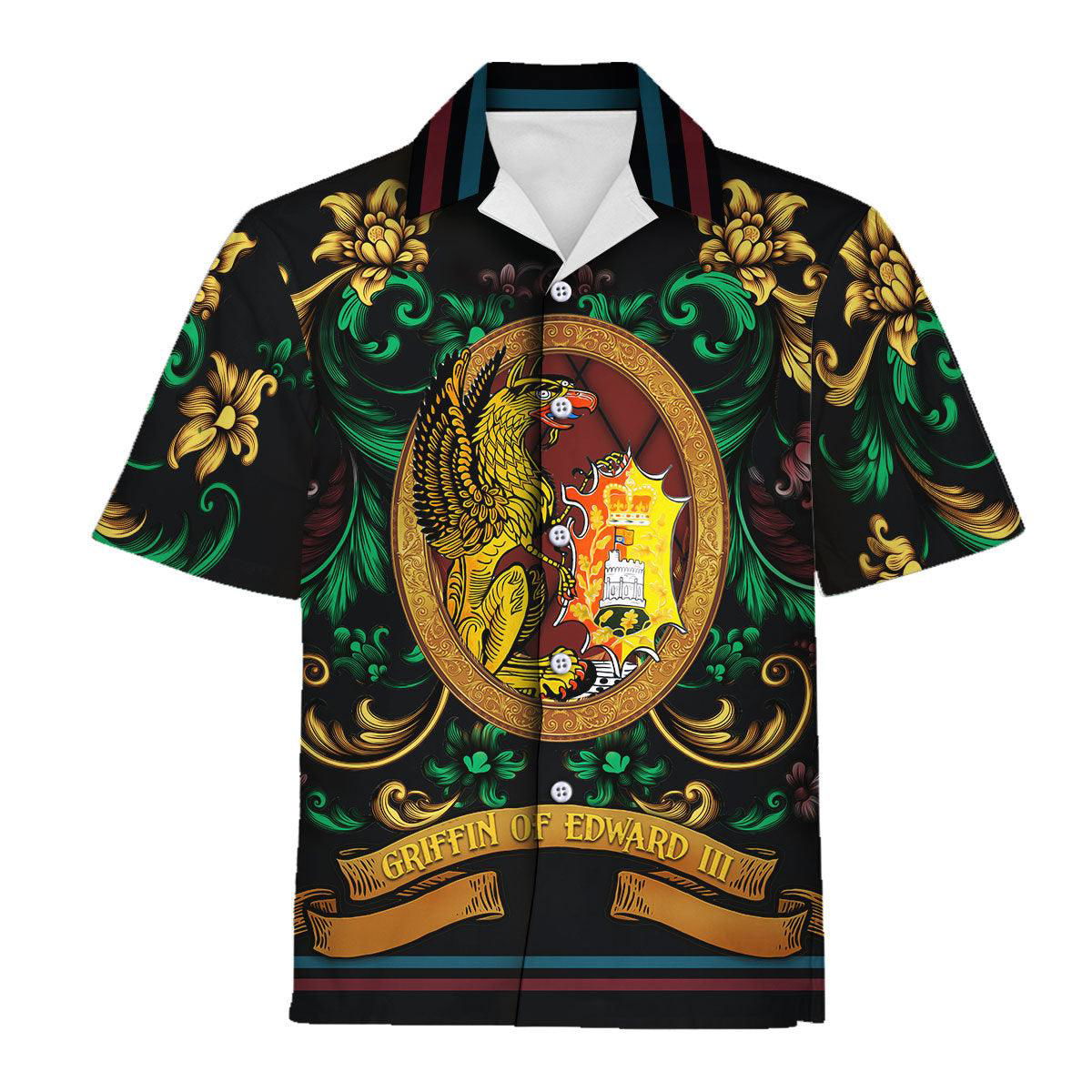 The Griffin of Edward III Hawaiian Shirt Polo Shirt Beach Shorts