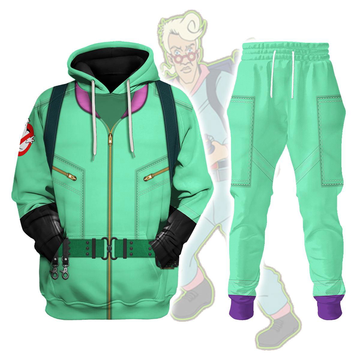 The Real Ghostbusters Costume Hoodie Sweatshirt T-Shirt Sweatpants