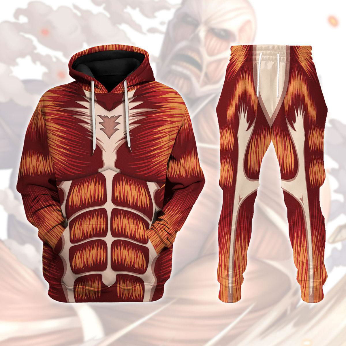 Titan Colossal Costume Hoodie Sweatshirt T-Shirt Sweatpants