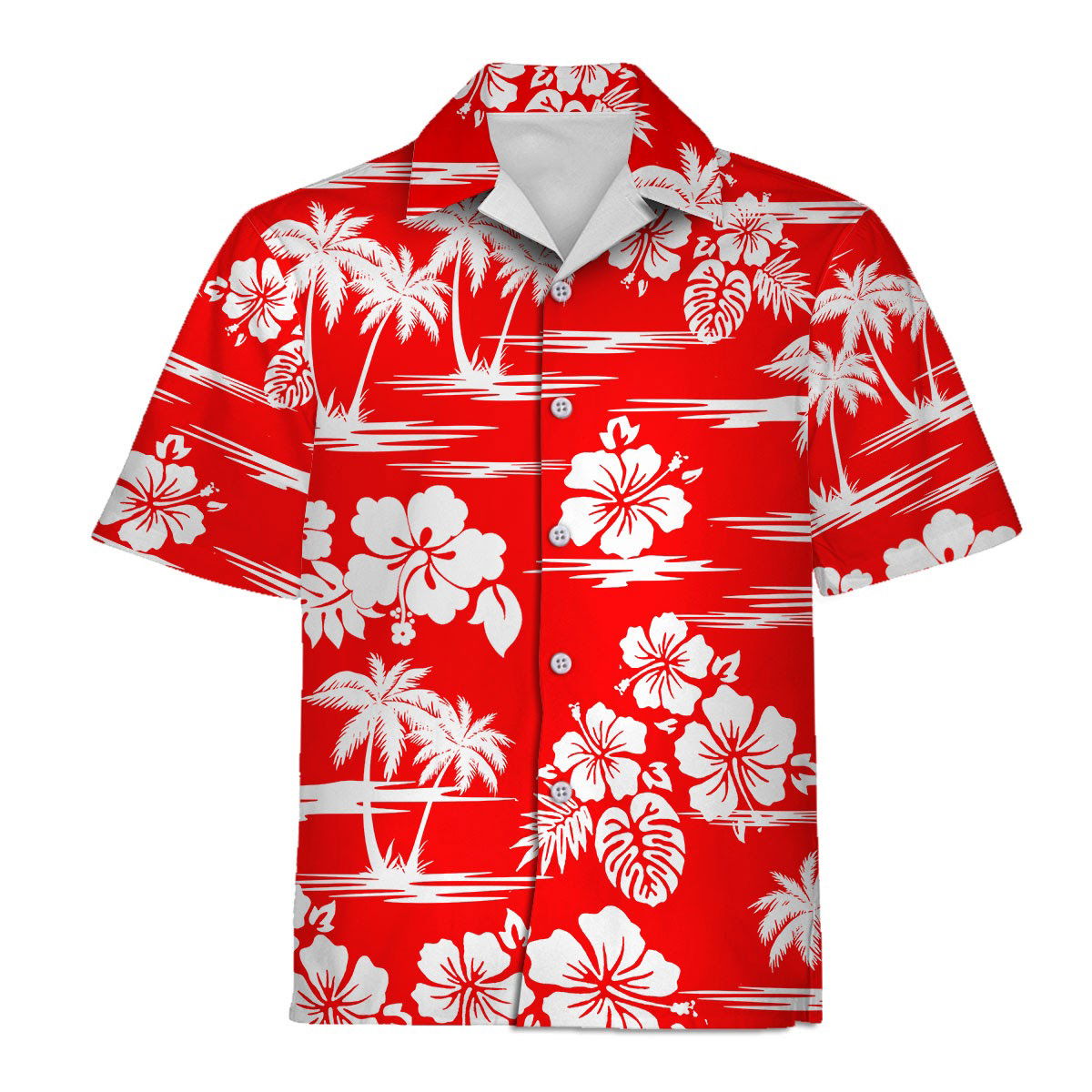 Trevor GTA5 Red Hawaiian Shirt Aloha Shirt