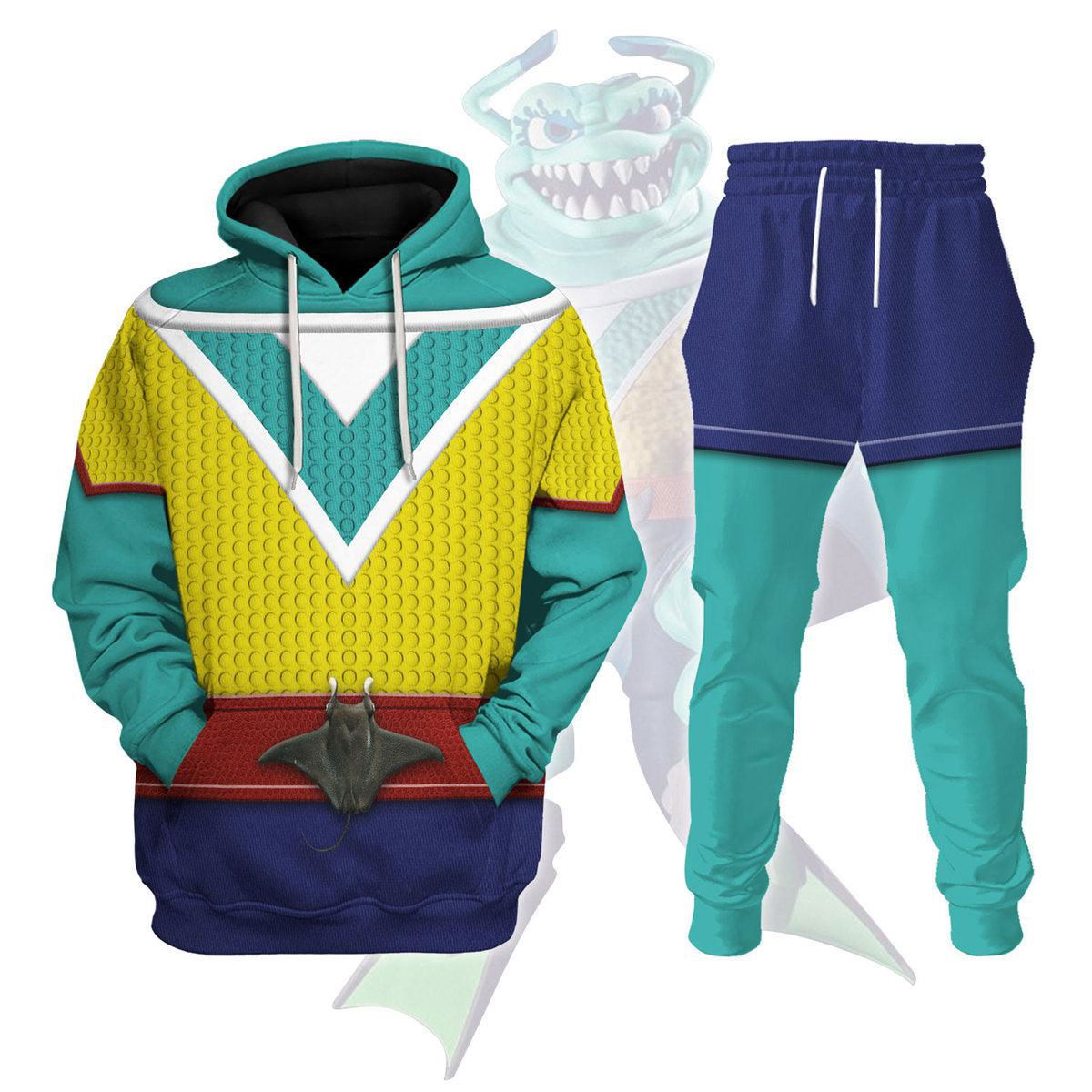 Ultimates! Ray Fillet TMNT Costume Hoodie Sweatshirt T-Shirt Sweatpants