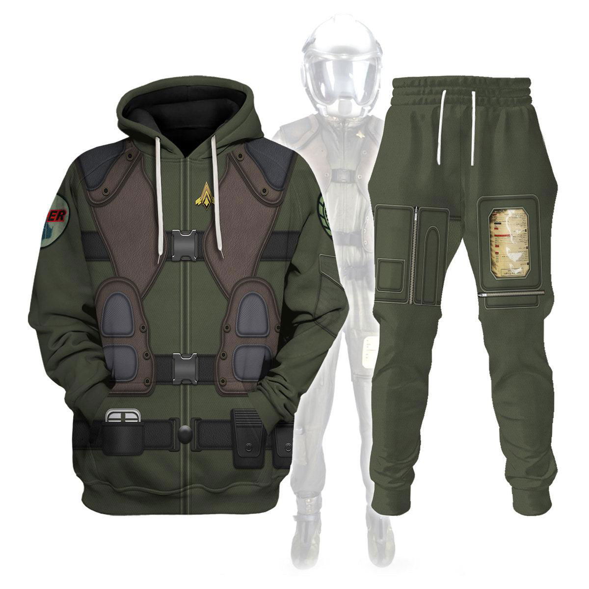 Viper Pilot Flight Suit T-shirt Hoodie Sweatpants Apparel