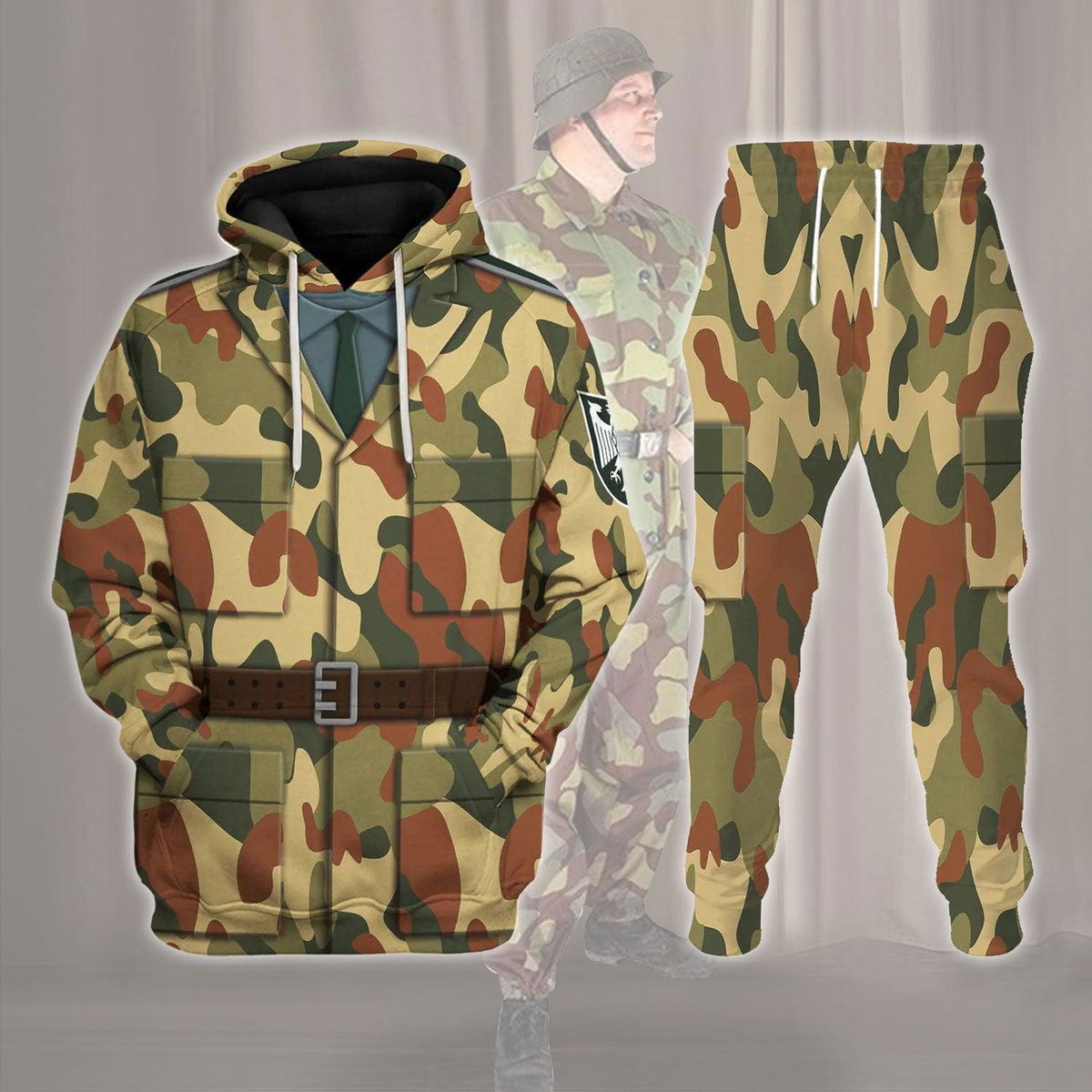 West German Border Guard Costume Hoodie Sweatshirt T-Shirt Tracksuit