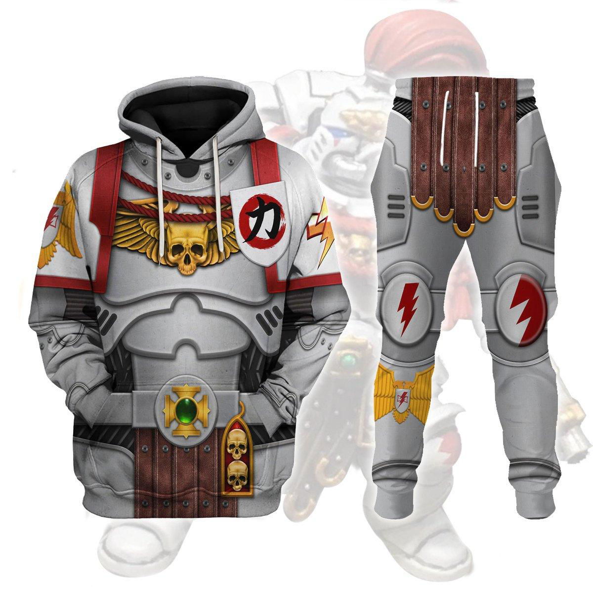 White Scars Captain T-shirt Hoodie Sweatpants Cosplay