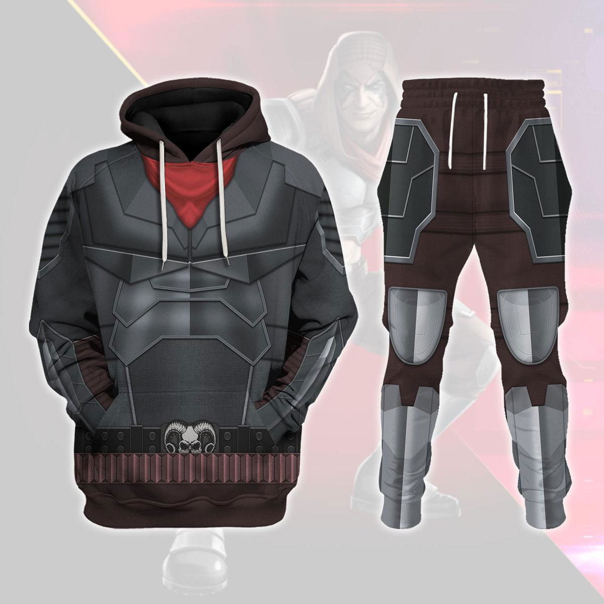 Zartan Costumes Hoodie Sweatshirt T-Shirt